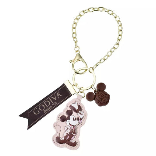 Pre-Order Disney Store JAPAN 2024 Valentine Day x GODIVA Mickey Bag Charm