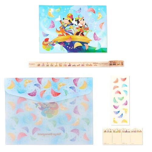 Pre-Order Tokyo Disney Resort 2023 TDR 40th Harmony in Color Stationery Set