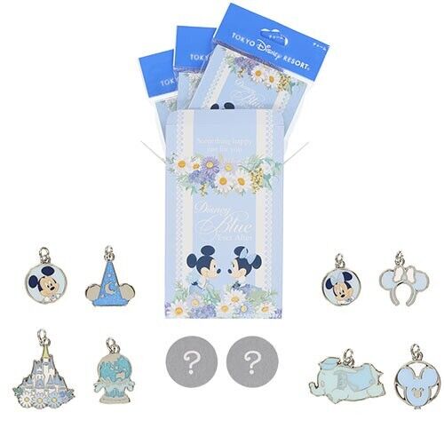 Pre-Order Tokyo Disney Resort 2023 Blue Ever After Mickey  Charm Set Full 10 PCS