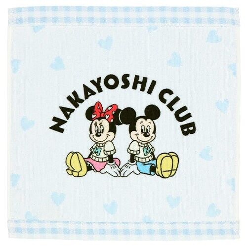 Pre-Order Tokyo Disney Resort 2024 Mickey Minnie NAKAYOSHI Club Mini Towel Set