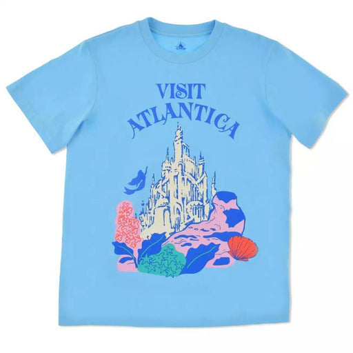 Pre-Order Disney Store JAPAN 2024 Princess Destinations T-Shirts Atlantica Ariel
