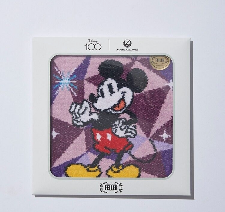 Pre-Order Disney JAPAN 100 Years of Wonder x JAL FEILAR Mini Towel Mickey