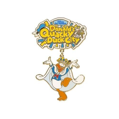 Pre-Order Tokyo Disney Resort Pin 2024 Donald Quacky Duck City Dangle FREE