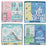 Pre-Order Tokyo Disney Resort 2023 Park Icon Logo Mini Towel Set 4 PCS