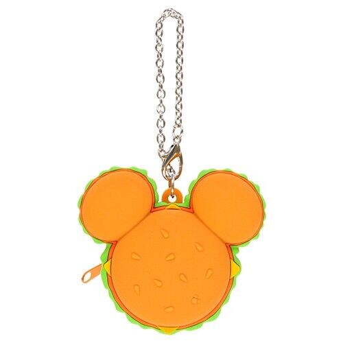 Pre-Order Tokyo Disney Resort 2023 Rubber Bag Charm Mickey Hamburger Park Food