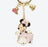 Pre-Order Tokyo Disney Resort Pair Key Chain Wedding Mickey & Minnie