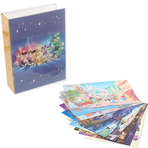 Pre-Order Tokyo Disney Resort 2023 Postcard & Folder set 10 PCS