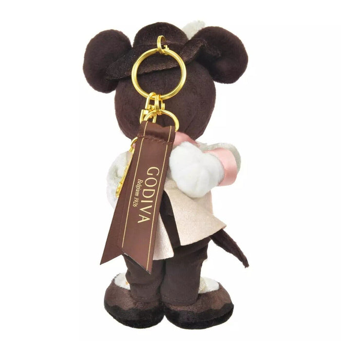 Pre-Order Disney Store JAPAN 2024 Valentine Day x GODIVA Mickey Plush Key Chain