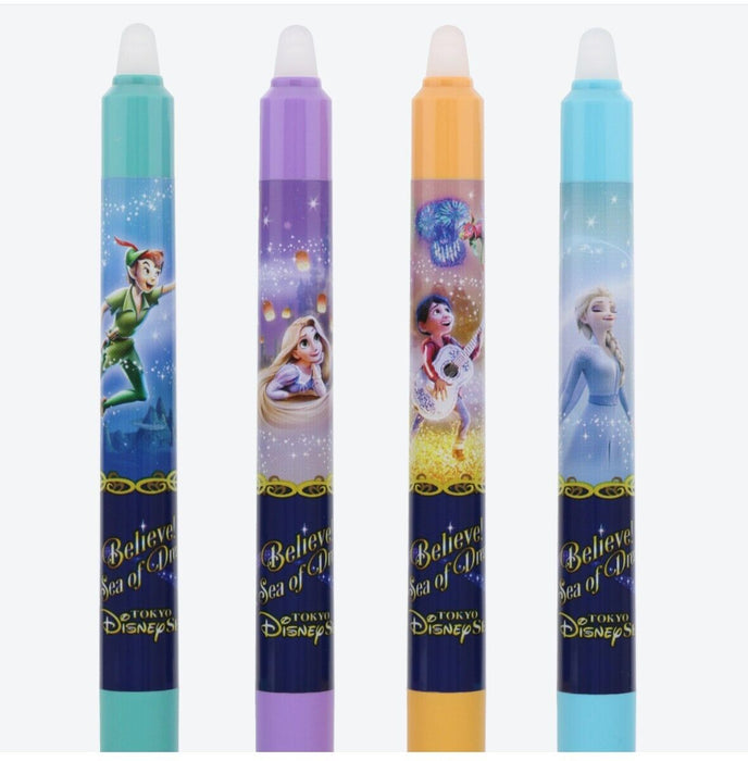 Pre-Order Tokyo Disney Resort Ballpoint Pen TDS Show Sea Of Dreams 4 PCS