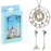 Pre-Order Tokyo Disney Resort 2024 Necklace & Earrings Cinderella Clock