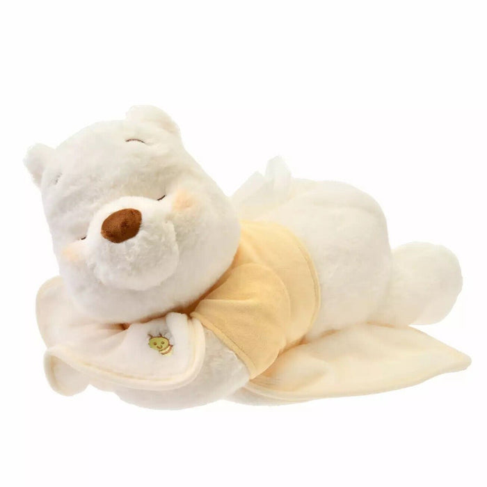 Pre-Order Disney Store JAPAN 2023 Plush Tissue Box Cover White Pooh Sleeping