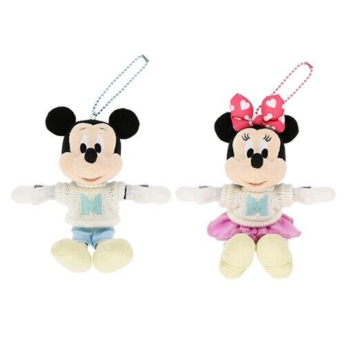Pre-Order Tokyo Disney Resort 2024 Mickey Minnie NAKAYOSHI Club Plush Badge