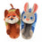Pre-Order Disney Store JAPAN 2024 Plush Room Shoes Zootopia Nicky & Judy