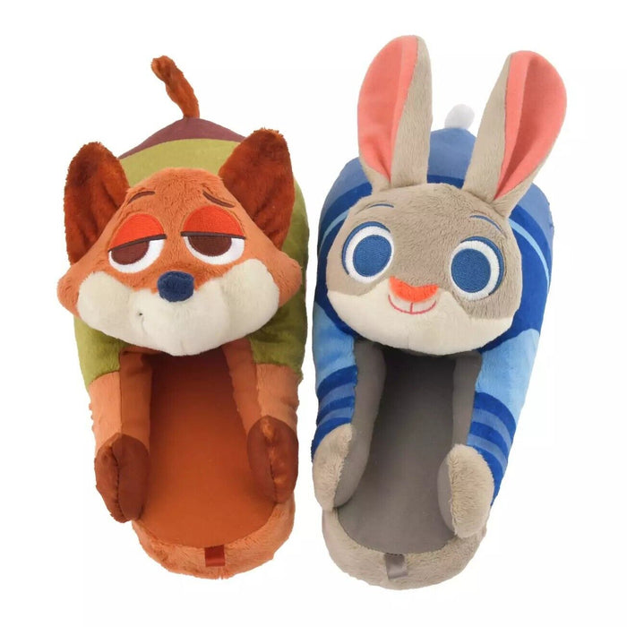 Pre-Order Disney Store JAPAN 2024 Plush Room Shoes Zootopia Nicky & Judy