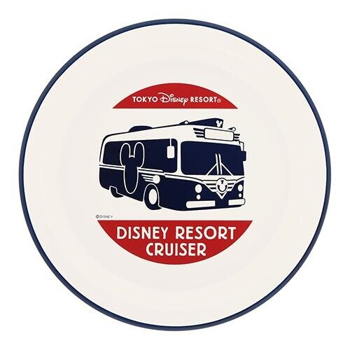 Pre-Order Tokyo Disney Resort 2024 Plate Disney Resort Cruiser Bus