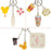 Pre-Order Tokyo Disney Resort 2023 Key Chain Park Food 3 PCS Set