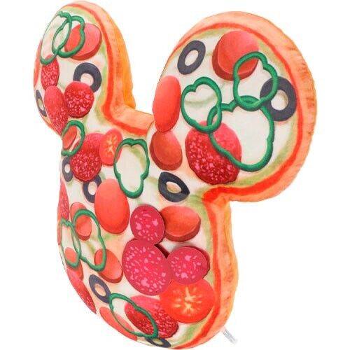 Pre-Order Tokyo Disney Resort 2023 Cushion Pizza Mickey Shape 50 x 56 x 13 cm