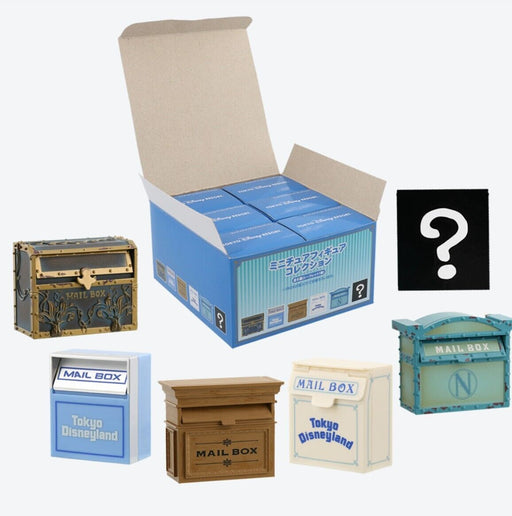 Pre-Order Tokyo Disney Resort Mini Figure 6 PCS Full Set Mail Box