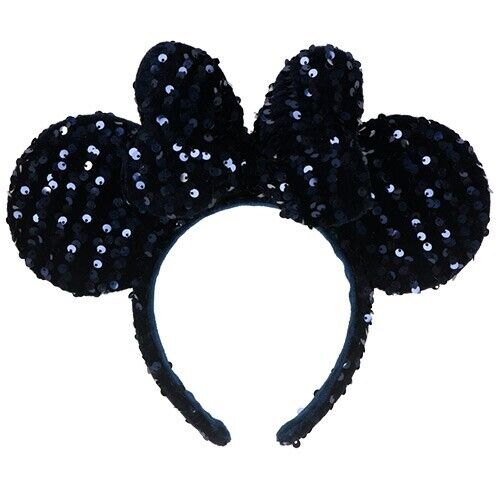 Pre-Order Tokyo Disney Resort 2023 Headband Minnie Velour Spangle 2 PCS Set