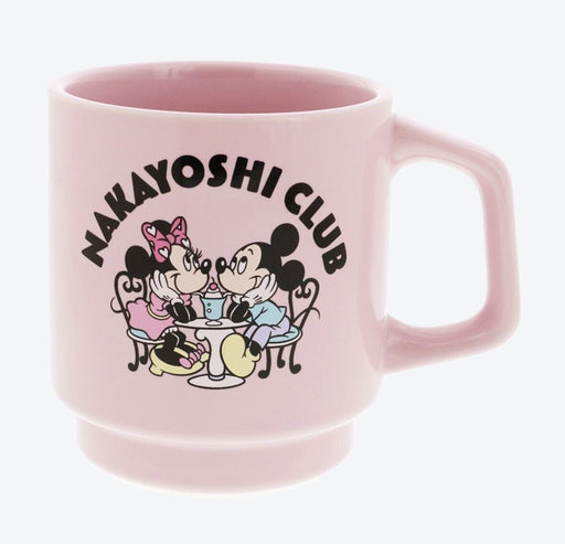 Pre Order Tokyo Disney Resort 2022 Retro Mug Cup Mickey  Minnie NAKAYOSHI Pink
