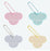 Pre-Order Tokyo Disney Resort Key chain Ears Headband Set Minnie Refrect