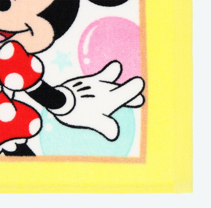 Pre-Order Tokyo Disney Resort 2024 Happiest Birthday Mickey Minnie Face Towel