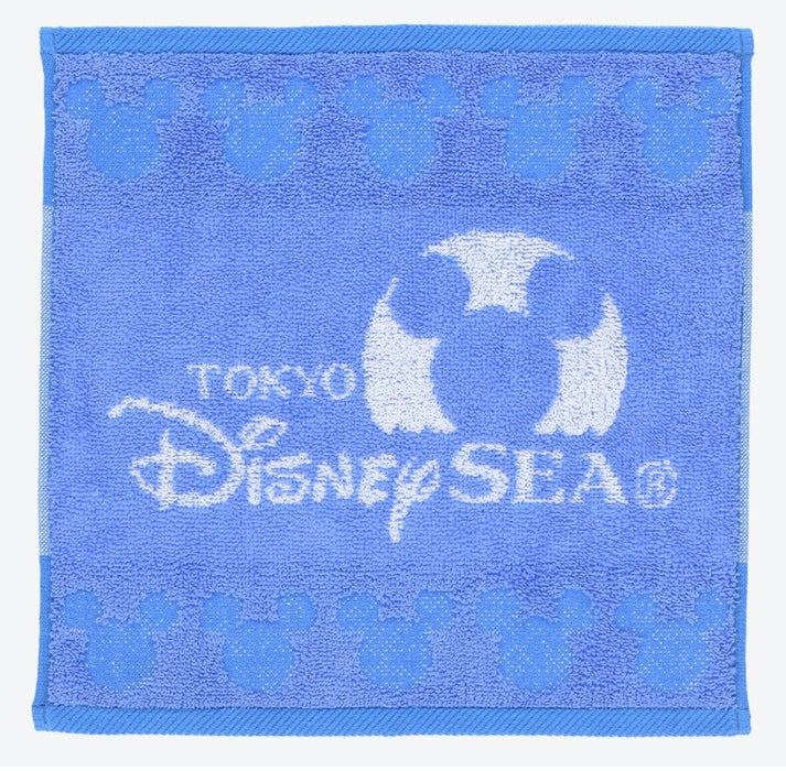 Pre-Order Tokyo Disney Resort 2023  Mini Towel TDL & TDS Logo Blue