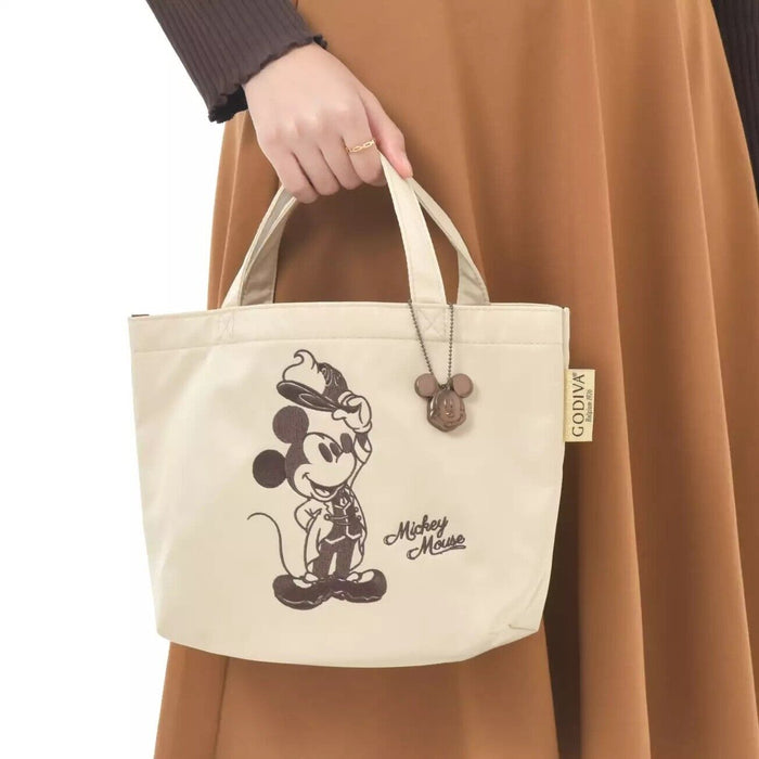 Pre-Order Disney Store JAPAN 2024 Valentine Day x GODIVA Mickey Tote Bag