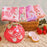 Pre-Order Tokyo Disney Duffy Heartfelt Strawberry Gift Mini Towel set 4 PCS