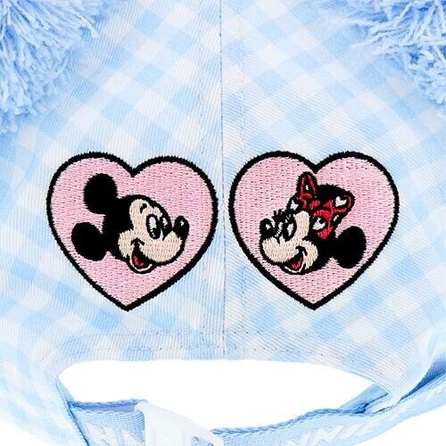 Pre-Order Tokyo Disney Resort 2024 Mickey Minnie NAKAYOSHI Club Cap Sky Blue