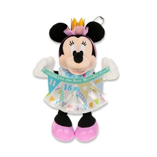 Pre-Order Tokyo Disney Resort 2023 Happy Birthday Push Badge Minnie