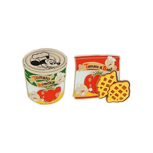 Tokyo Disney Resort Pin 2023 Park Food Snack Tomato Snacks Can Mickey FREE