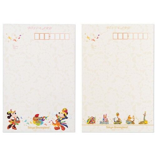 Pre-Order Tokyo Disney Resort 2023 TDR 40th Harmony in Color Postcard Set