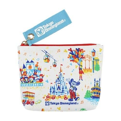 Pre-Order Tokyo Disney Resort 2024 Old Paper Bag Design Mini Pouch #1 Retro