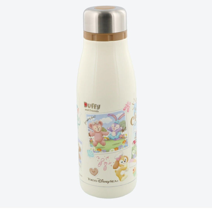 Pre-Order Tokyo Disney Resort Stainless Drink Bottle Duffy & Friends Say Cheese