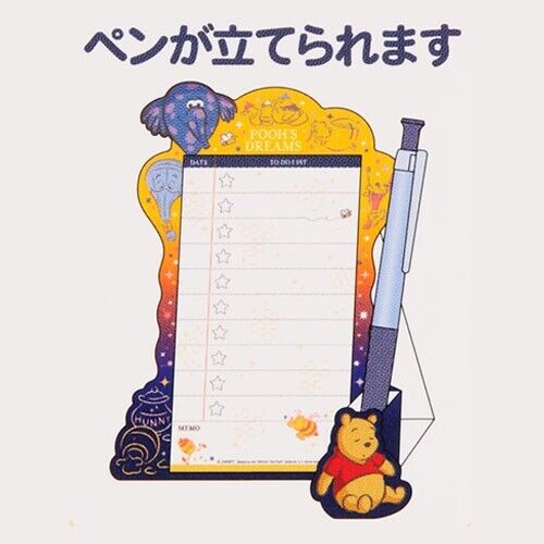 Pre-Order Tokyo Disney Resort 2023 Pooh's Dream Heffalump Memo Sheet