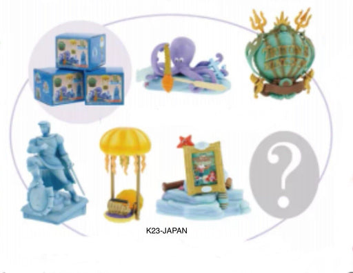 Pre-Order Tokyo Disney Resort 2023 Little Mermaid  Mini FIGURE 6 PCS Full Set