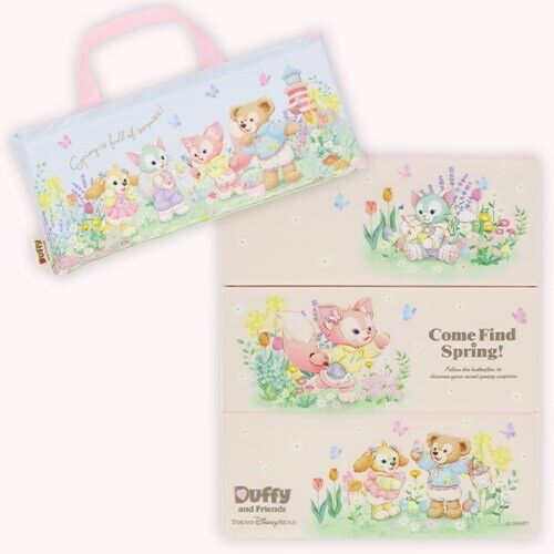 Pre-Order Tokyo Disney Resort 2024 Duffy Come Find Spring Portable Cushion