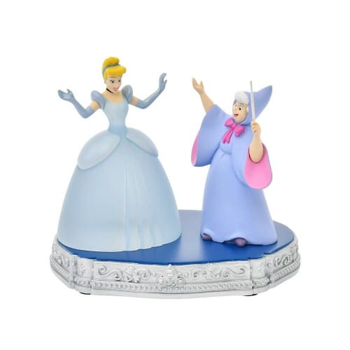 Pre-Order Disney Store JAPAN 2021 Cinderella Figure LED Light Fairy Godmother - k23japan -Tokyo Disney Shopper-