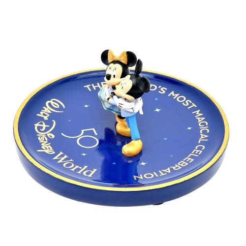 Pre-Order Disney Store JAPAN 2021 WDW 50th Tray Figure Mickey Minnie - k23japan -Tokyo Disney Shopper-