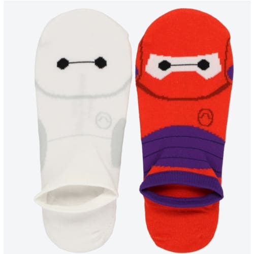 Pre-Order Tokyo Disney Resort 2 Pair Socks Baymax Big Hero 6 Ladies 22-25 cm - k23japan -Tokyo Disney Shopper-