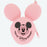 Pre-Order Tokyo Disney Resort 2021 Bag Charm Chain Mickey Balloon Pink - k23japan -Tokyo Disney Shopper-