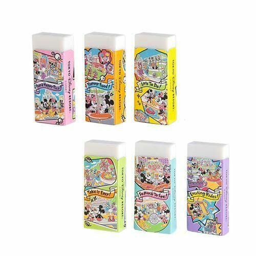 Pre-Order Tokyo Disney Resort 2021 Mickey Friends in Eraser Set - k23japan -Tokyo Disney Shopper-