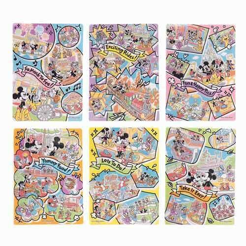 Pre-Order Tokyo Disney Resort 2021 Mickey Friends in Park Plastic Board Set - k23japan -Tokyo Disney Shopper-