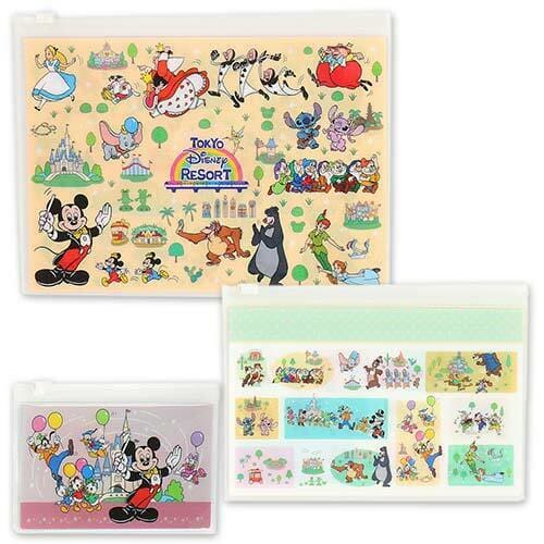 Pre-Order Tokyo Disney Resort 2021 Mulch Case Set Mickey Friends 3 Types - k23japan -Tokyo Disney Shopper-