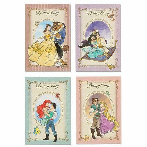 Pre-Order Tokyo Disney Resort 2021 Princess & Prince Postcard Set 4 Pics - k23japan -Tokyo Disney Shopper-