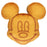 Pre-Order Tokyo Disney Resort 2022 Big Cushion Ice Cookie Sand Mickey Shape - k23japan -Tokyo Disney Shopper-
