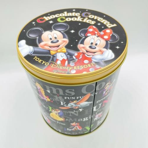 Pre-Order Tokyo Disney Resort 2022 Chocolate Can box Empty Can - k23japan -Tokyo Disney Shopper-