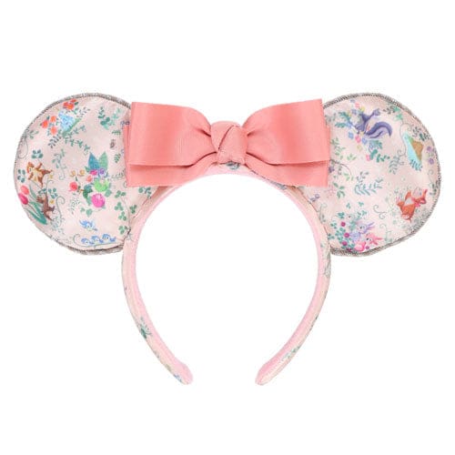 Pre-Order Tokyo Disney Resort 2022 Easter Headband Chip & Dale Flowers May 10 - k23japan -Tokyo Disney Shopper-