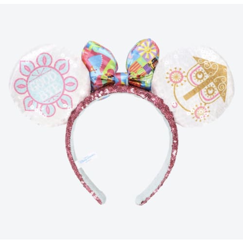 Pre-Order Tokyo Disney Resort 2022 Headband Ears Minnie It’s A Small World - k23japan -Tokyo Disney Shopper-